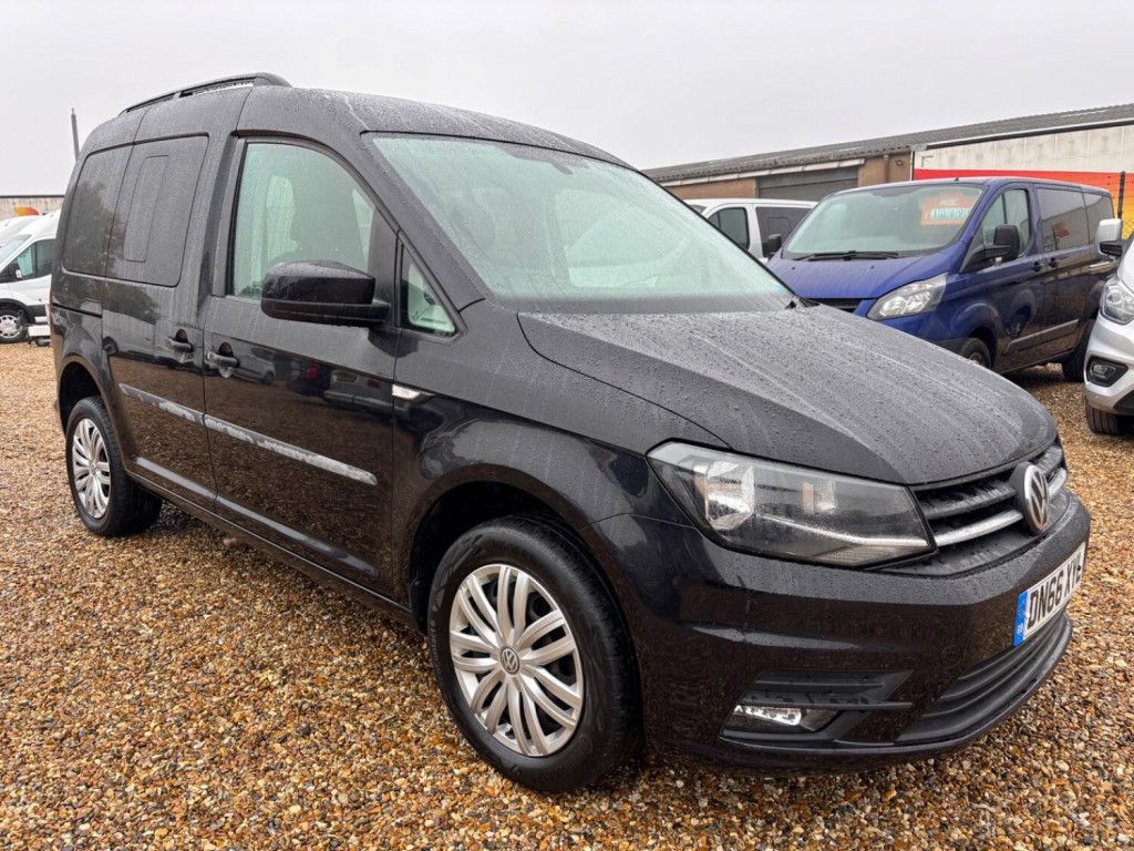 SOLD Used VOLKSWAGEN CADDY 2016 Black In Huntingdon Cambridgeshire sold-used-volkswagen-caddy-2016-black-in-huntingdon-cambridgeshire